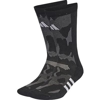 adidas Performance Training Grafische Camo Crew Sokken, Zwart/Grijs Zes/Wit, X-Small adidas Performance Training Grafische Camo Crew Sokken, Zwart/Grijs Zes/Wit, X-Small