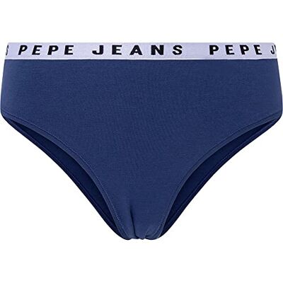 Pepe Jeans Vrouwen Solid Braziliaanse Bikini Stijl Ondergoed, Dulwich Blauw, M, Dulwich Blauw, M Pepe Jeans Vrouwen Solid Braziliaanse Bikini Stijl Ondergoed, Dulwich Blauw, M, Dulwich Blauw, M
