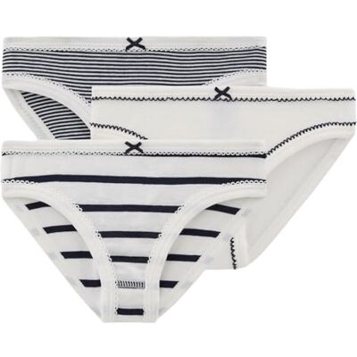Petit Bateau Slipjes (3 stuks) voor meisjes, Variant 1 (Nieuw), 5 Jaren Petit Bateau Slipjes (3 stuks) voor meisjes, Variant 1 (Nieuw), 5 Jaren