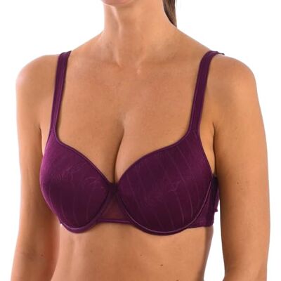 Selene Dames Vanessa Foam Cup BH met Onderdraad, Bordeaux, 75C Selene Dames Vanessa Foam Cup BH met Onderdraad, Bordeaux, 75C