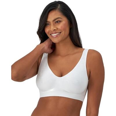 Bali Comfort Revolution Draadloze dames-beha, volledig dekkende beugelvrije beha, stof voor koel comfort, S Bali Comfort Revolution Draadloze dames-beha, volledig dekkende beugelvrije beha, stof voor koel comfort, S