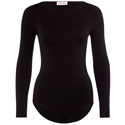 FALKE dames Fine Cotton Crew Neck body damesbody elegant lange mouw naadloos ronde hals zacht eenkleurig ademend katoen 1 stuk FALKE dames Fine Cotton Crew Neck body damesbody elegant lange mouw naadloos ronde hals zacht eenkleurig ademend katoen 1 stuk