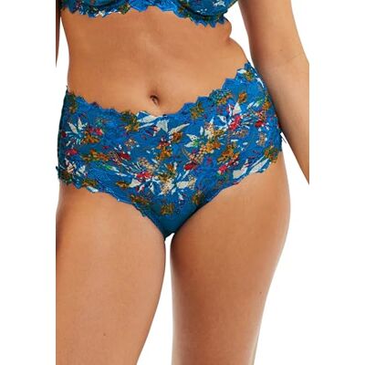 Sans Complexe Kanten slipje Arum Mosaic dames blauwe bloemenprint Mykonos 42/44, Mykonos blauwe bloemenprint, 40-42 Sans Complexe Kanten slipje Arum Mosaic dames blauwe bloemenprint Mykonos 42/44, Mykonos blauwe bloemenprint, 40-42