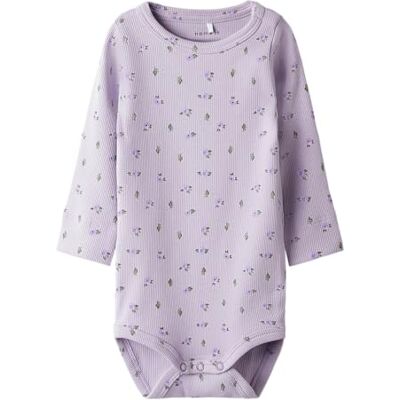 Name it Nbfhofie Body Slim Ls, Misty Lila, Numeric_62 Dames, Misty Lilac, numeric_62 Name it Nbfhofie Body Slim Ls, Misty Lila, Numeric_62 Dames, Misty Lilac, numeric_62