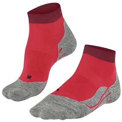 FALKE Dames Hardloopsokken RU4 Endurance Short W Sso katoen functioneel materiaal anti-blaar 1 paar, Rood Big Red 8178, 37-38 FALKE Dames Hardloopsokken RU4 Endurance Short W Sso katoen functioneel materiaal anti-blaar 1 paar, Rood Big Red 8178, 37-38