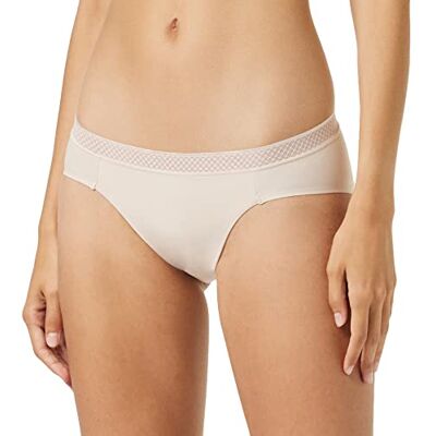 Calvin Bikini-stijl ondergoed voor dames, Beige (Beukenhout), XS Calvin Bikini-stijl ondergoed voor dames, Beige (Beukenhout), XS