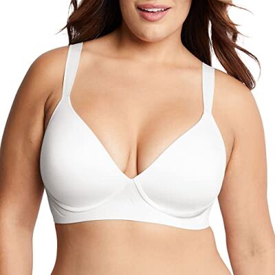 Bali Dames Comfort Revolution draadvrij, Soft Touch Ultimate Wireless Support BH, wit, M, Wit, M Bali Dames Comfort Revolution draadvrij, Soft Touch Ultimate Wireless Support BH, wit, M, Wit, M