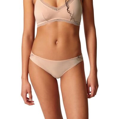 Skiny Dames Rio Slip DPClassicotton, beige, XL Skiny Dames Rio Slip DPClassicotton, beige, XL