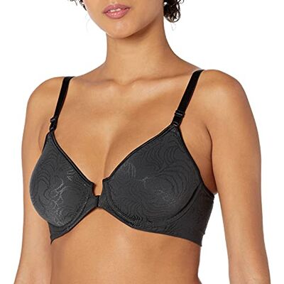 Bali Dames Comfort Revolution Front-Close Shaping Beugelbeha, Zwart, 80E Bali Dames Comfort Revolution Front-Close Shaping Beugelbeha, Zwart, 80E