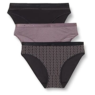 DIM Damesslip Les Pockets Comfortabel Katoen x3, Verpakking Zwart Logo, 52 54 DIM Damesslip Les Pockets Comfortabel Katoen x3, Verpakking Zwart Logo, 52 54