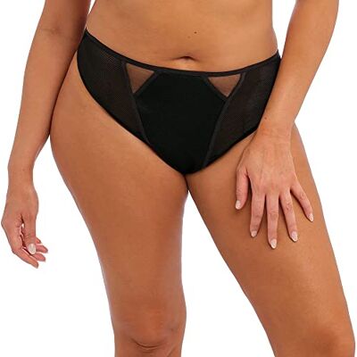 Elomi Kintai string voor dames in grote maten, Zwart, 3XL Elomi Kintai string voor dames in grote maten, Zwart, 3XL