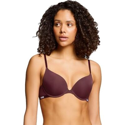 PUMA Pushup-beha voor dames, Robijn Shimmer, 70C PUMA Pushup-beha voor dames, Robijn Shimmer, 70C