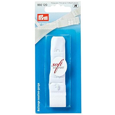 Prym beha Verlengstuk wit 3x1 (20 mm) haken 1 Stuk Prym beha Verlengstuk wit 3x1 (20 mm) haken 1 Stuk