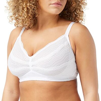 Cosabella Dames Dolce Curvy Bralette BH, wit (white), M Cosabella Dames Dolce Curvy Bralette BH, wit (white), M