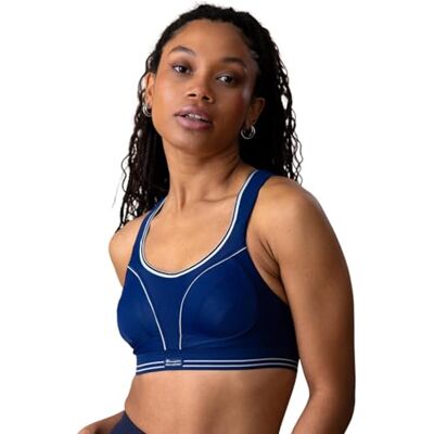 Champion Dames W Shock Absorber Ultimate Run Sportbeha, blauw (BS567), 70A, Blauw (Bs567), 70A Champion Dames W Shock Absorber Ultimate Run Sportbeha, blauw (BS567), 70A, Blauw (Bs567), 70A