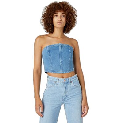 Wrangler Dames Bustier Shirt, Prince, 3X-Large, Prince, 3XL Wrangler Dames Bustier Shirt, Prince, 3X-Large, Prince, 3XL