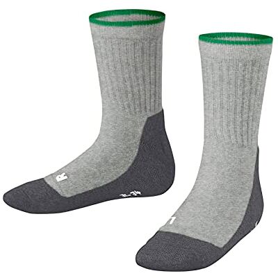 FALKE Uniseks-kind Sokken Active Everyday K So katoen functioneel materiaal dun ademend 1 paar, Grijs Light Grey 3400, 31-34 FALKE Uniseks-kind Sokken Active Everyday K So katoen functioneel materiaal dun ademend 1 paar, Grijs Light Grey 3400, 31-34