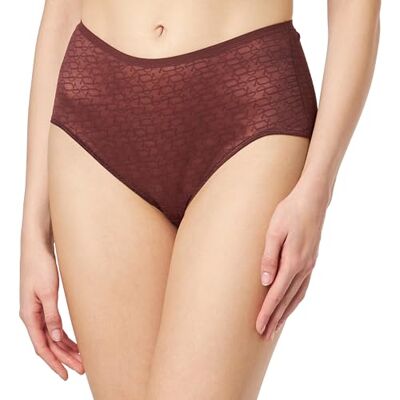 Triumph Signature Sheer Maxi Ex Briefs voor dames, decadent chocolade, 46 Triumph Signature Sheer Maxi Ex Briefs voor dames, decadent chocolade, 46