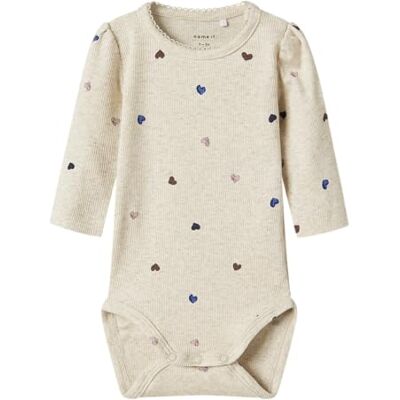 Name it Dames Nbfnutti Ls Body, Peyote Melange, Numeric_62, Peyote Melange, numeric_62 Name it Dames Nbfnutti Ls Body, Peyote Melange, Numeric_62, Peyote Melange, numeric_62
