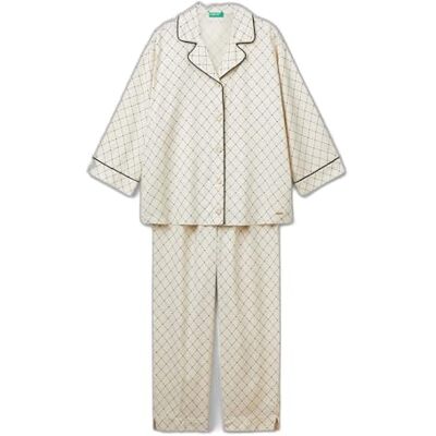 United Pig(Hemd + broek) 4T3U3P00R pyjamaset, meerkleurig, S voor dames, Veelkleurig., S United Pig(Hemd + broek) 4T3U3P00R pyjamaset, meerkleurig, S voor dames, Veelkleurig., S