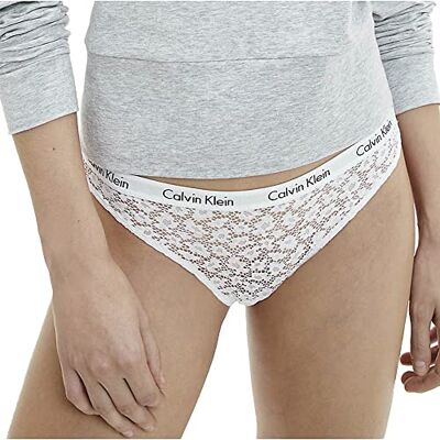 Calvin Braziliaans ondergoed voor dames, Wit (wit), XS Calvin Braziliaans ondergoed voor dames, Wit (wit), XS