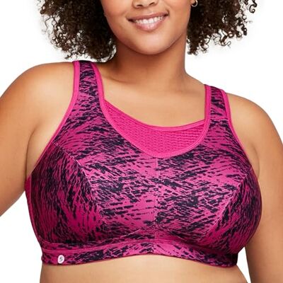 Glamorise No-bounce Camisole #1067 Sportbeha zonder beugel voor dames, 80F Glamorise No-bounce Camisole #1067 Sportbeha zonder beugel voor dames, 80F