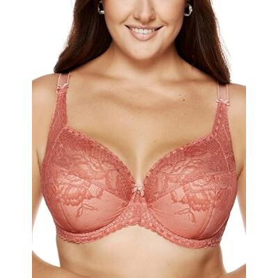 Gorteks Lingerie Bisou-B3 half gevoerde beha met borduurwerk, comfortabele beha voor dames met beugel, grote maten damesondergoed, beha voor grote en kleine borsten 70F, koper, koper (copper), 70F Gorteks Lingerie Bisou-B3 half gevoerde beha met borduurwerk, comfortabele beha voor dames met beugel, grote maten damesondergoed, beha voor grote en kleine borsten 70F, koper, koper (copper), 70F