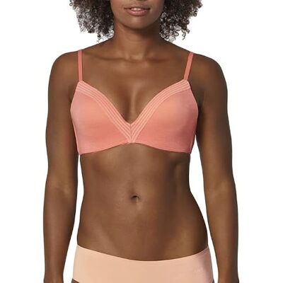 Sloggi Wow Embrace Push-up beha voor dames, Oranje (Orange Light Combination M017), M Sloggi Wow Embrace Push-up beha voor dames, Oranje (Orange Light Combination M017), M