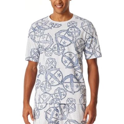 Schiesser heren pyjama top, Multicolor 1_183224, 48 Schiesser heren pyjama top, Multicolor 1_183224, 48