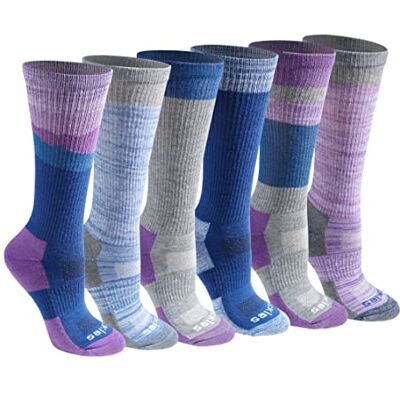 Dickies Dri-tech Fashion Moisture Control Crew Socks, verkrijgbaar in S-XL (5, 6, 12 paar), Blue Mountain (6 paar), S Dickies Dri-tech Fashion Moisture Control Crew Socks, verkrijgbaar in S-XL (5, 6, 12 paar), Blue Mountain (6 paar), S
