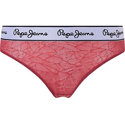 Pepe Jeans Mesh Thong ondergoed stijl bikini dames, Rood (Rood), L Pepe Jeans Mesh Thong ondergoed stijl bikini dames, Rood (Rood), L