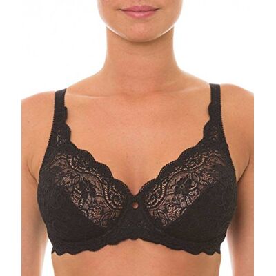 Triumph dames beugel bh Amourette 300 W X, zwart (black 0004), 70E Triumph dames beugel bh Amourette 300 W X, zwart (black 0004), 70E