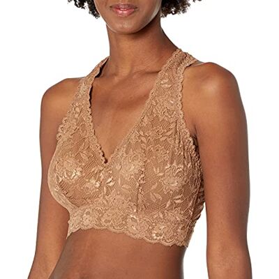 Cosabella Dames Say Never Curvy Racie Racerback Bralette Plunge BH, Quattro, L Cosabella Dames Say Never Curvy Racie Racerback Bralette Plunge BH, Quattro, L