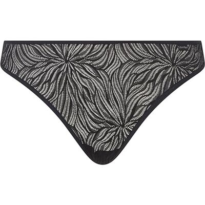 Calvin Thongs voor dames, Zwart, XL Calvin Thongs voor dames, Zwart, XL
