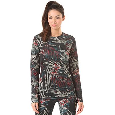 Nitro Snowboards 1St Layer Crew WOM Broken Palms Thermo-ondergoed, dames, meerkleurig, XS Nitro Snowboards 1St Layer Crew WOM Broken Palms Thermo-ondergoed, dames, meerkleurig, XS