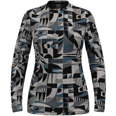 Odlo Thermisch damesondergoed van merinowol, merino ondergoed voor dames, lange mouwen, thermoshirt Odlo Thermisch damesondergoed van merinowol, merino ondergoed voor dames, lange mouwen, thermoshirt