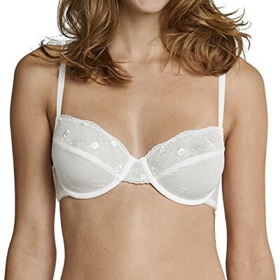 Schiesser Beha met beugel voor dames, beige (natuurlijk wit 412)., 70B Schiesser Beha met beugel voor dames, beige (natuurlijk wit 412)., 70B