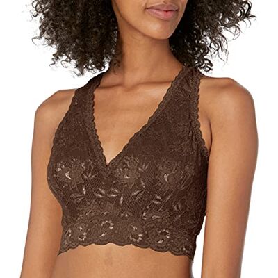 Cosabella Say Never Curvy Racerback Bralette Plunge-beha, ondoorzichtig, Uno, XL Cosabella Say Never Curvy Racerback Bralette Plunge-beha, ondoorzichtig, Uno, XL