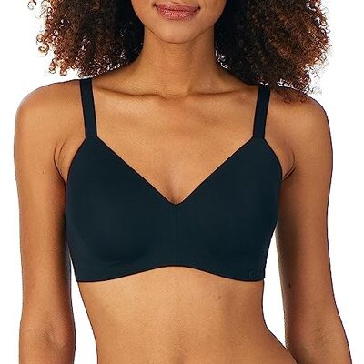 DKNY Women's Active Comfort Sports Bra, Light Impact, Black, 34DD DKNY Women's Active Comfort Sports Bra, Light Impact, Black, 34DD