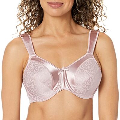 Bali Vrouwen Satijnen Tracings Minimizer Onderdraad BH, Rozenhout, 75C Bali Vrouwen Satijnen Tracings Minimizer Onderdraad BH, Rozenhout, 75C