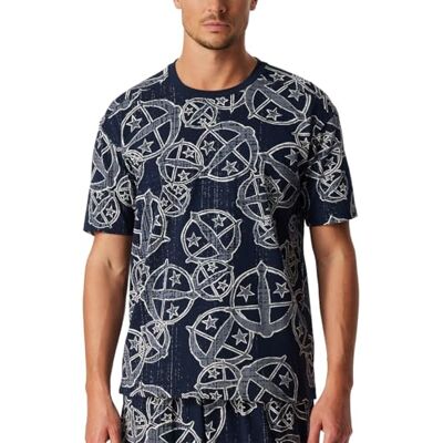 Schiesser heren pyjama top, Multicolor 2_183224, 48 Schiesser heren pyjama top, Multicolor 2_183224, 48