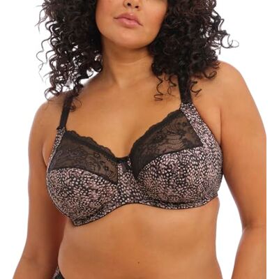 Elomi Morgan Beha met beugel, gestreept, stretch, volledige cup, niet gewatteerd, ondersteunend, Ebben, 75P Elomi Morgan Beha met beugel, gestreept, stretch, volledige cup, niet gewatteerd, ondersteunend, Ebben, 75P