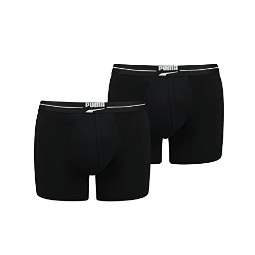 PUMA Heren Gentle Retro Boxer Briefs, Black Combo, S, Black Combo, S