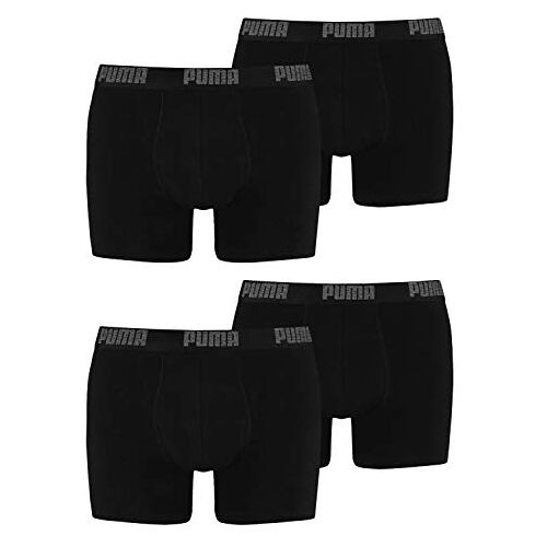 PUMA Set van 4 boxershorts voor heren, onderbroeken, onderbroeken