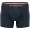 Comfyballs Premium Boxershorts van Zachte Katoen met Packagefront in Lang Model, Ondergoed voor Heren