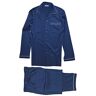 Jasmine Silk Jasmine Zijde Heren Pure Zijde Pyjama Sets Navy Extra large Blauw