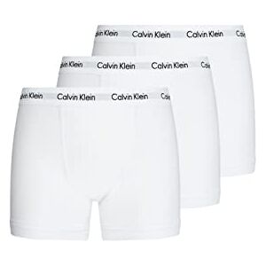 Calvin 3P Trunk heren Onderbroek,Bianco 0,XL Calvin 3P Trunk heren Onderbroek,Bianco 0,XL