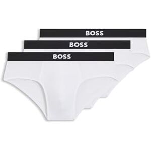 Boss kort (3-pack) heren, wit 100, XL Boss kort (3-pack) heren, wit 100, XL