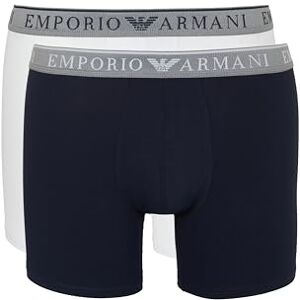 Giorgio Armani Heren Endurance 2-pack boxershorts, blauw, L, Blauw, L Giorgio Armani Heren Endurance 2-pack boxershorts, blauw, L, Blauw, L