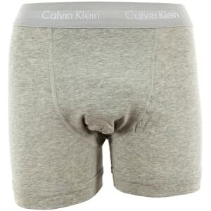 Calvin heren Boxer Briefs 3p kofferbak, Grijze Hei, M Calvin heren Boxer Briefs 3p kofferbak, Grijze Hei, M